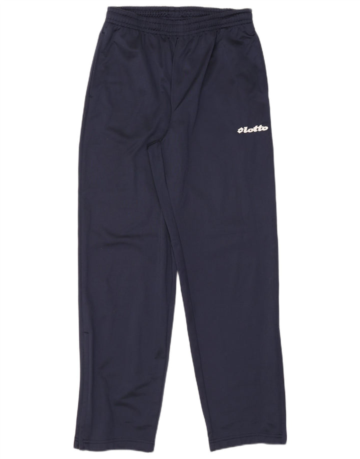 Pantaloni da tuta da uomo Lotto UK 42/44 Large Blu Navy Poliestere