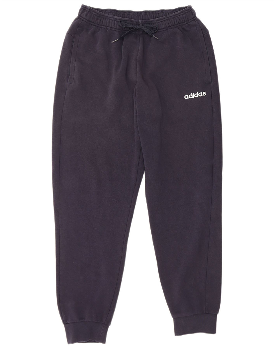 Pantaloni da tuta da uomo Adidas Joggers medi in cotone blu navy