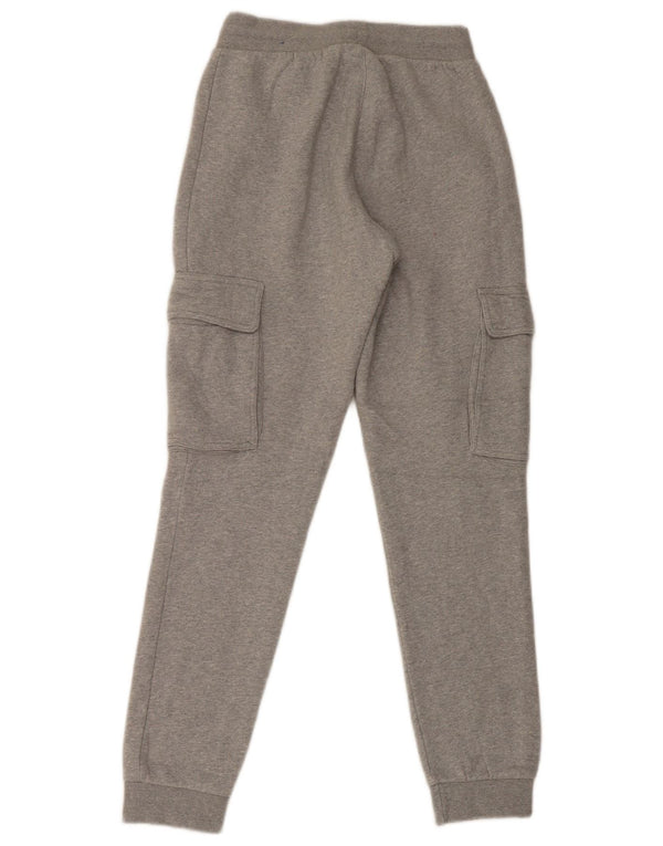 Pantaloni da tuta da uomo Adidas Cargo Pantaloni da jogging piccoli in cotone chiazzato grigio