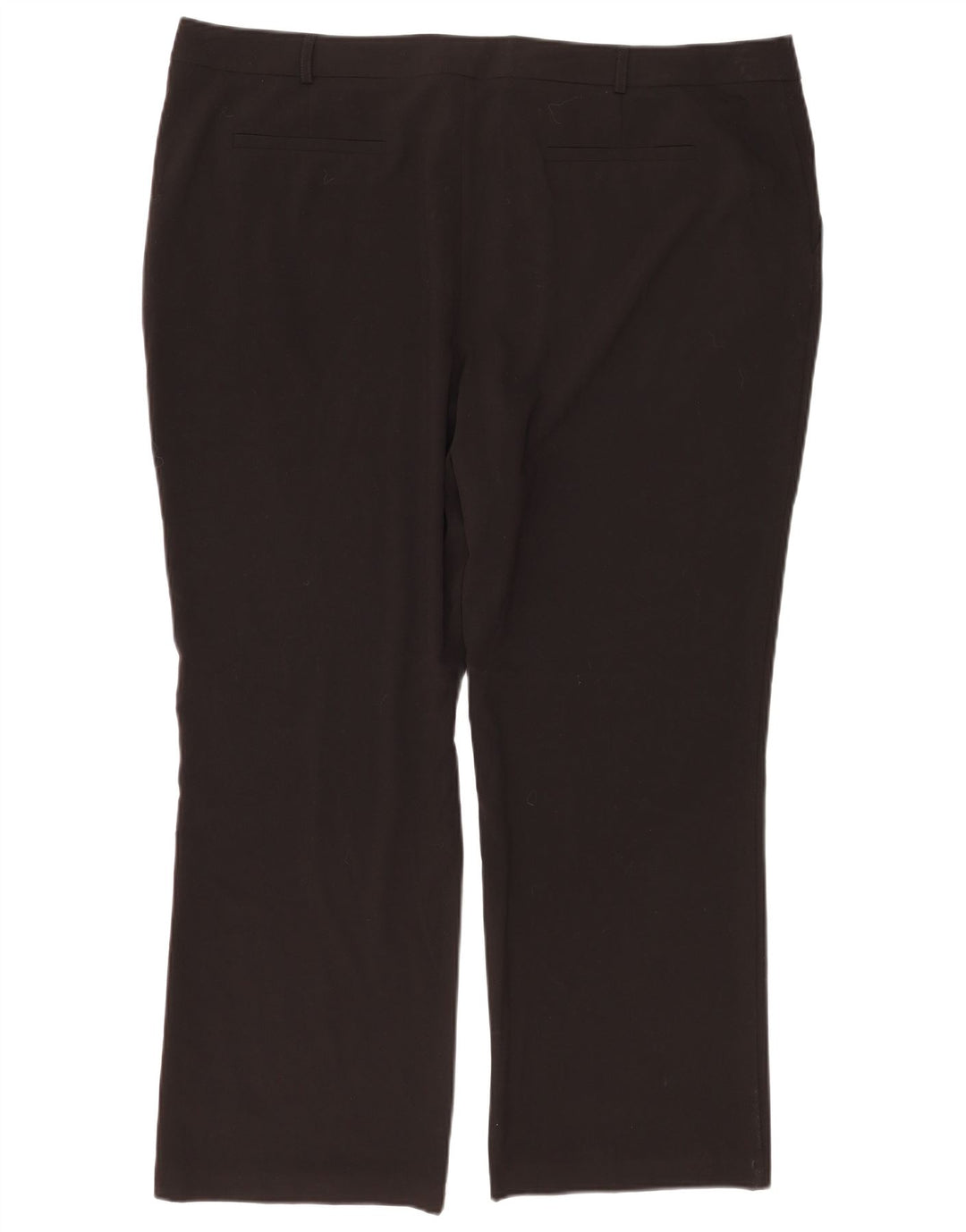 Max&Co. Pantaloni da abito bootcut da donna UK 22 3XL W42 L29 Poliestere nero