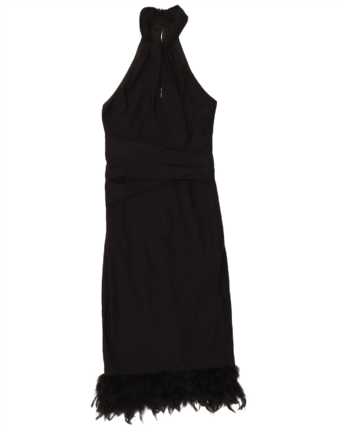Abito Halter da donna Lipsy UK 6 XS viscosa nera