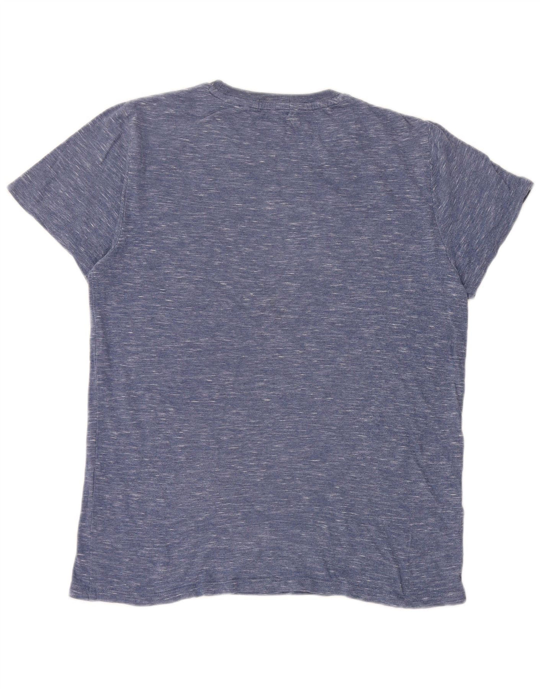 T-shirt da uomo Superdry Top blu medio chiazzato