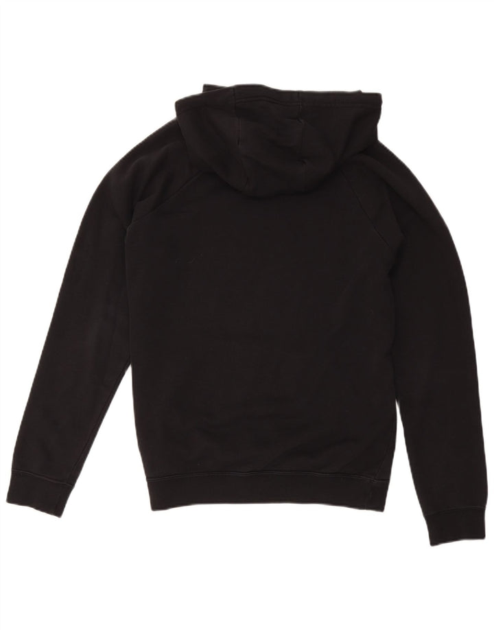 Maglia con cappuccio da donna Nike UK 14 cotone nero medio