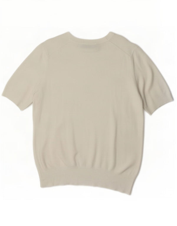 T-shirt da donna Zara UK 18 XL bianca