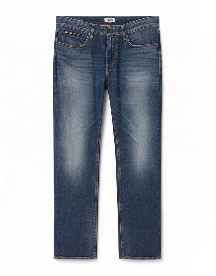 Jeans dritti Ryan da uomo Tommy Hilfiger W34 L30 cotone blu