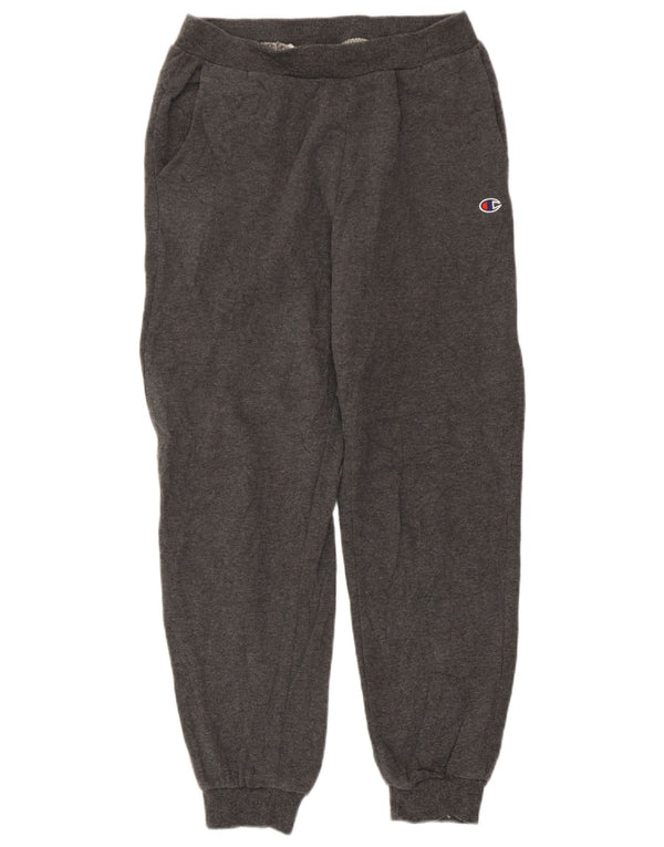 Pantaloni da tuta corti da uomo Champion, pantaloni da jogging, grandi, in cotone grigio