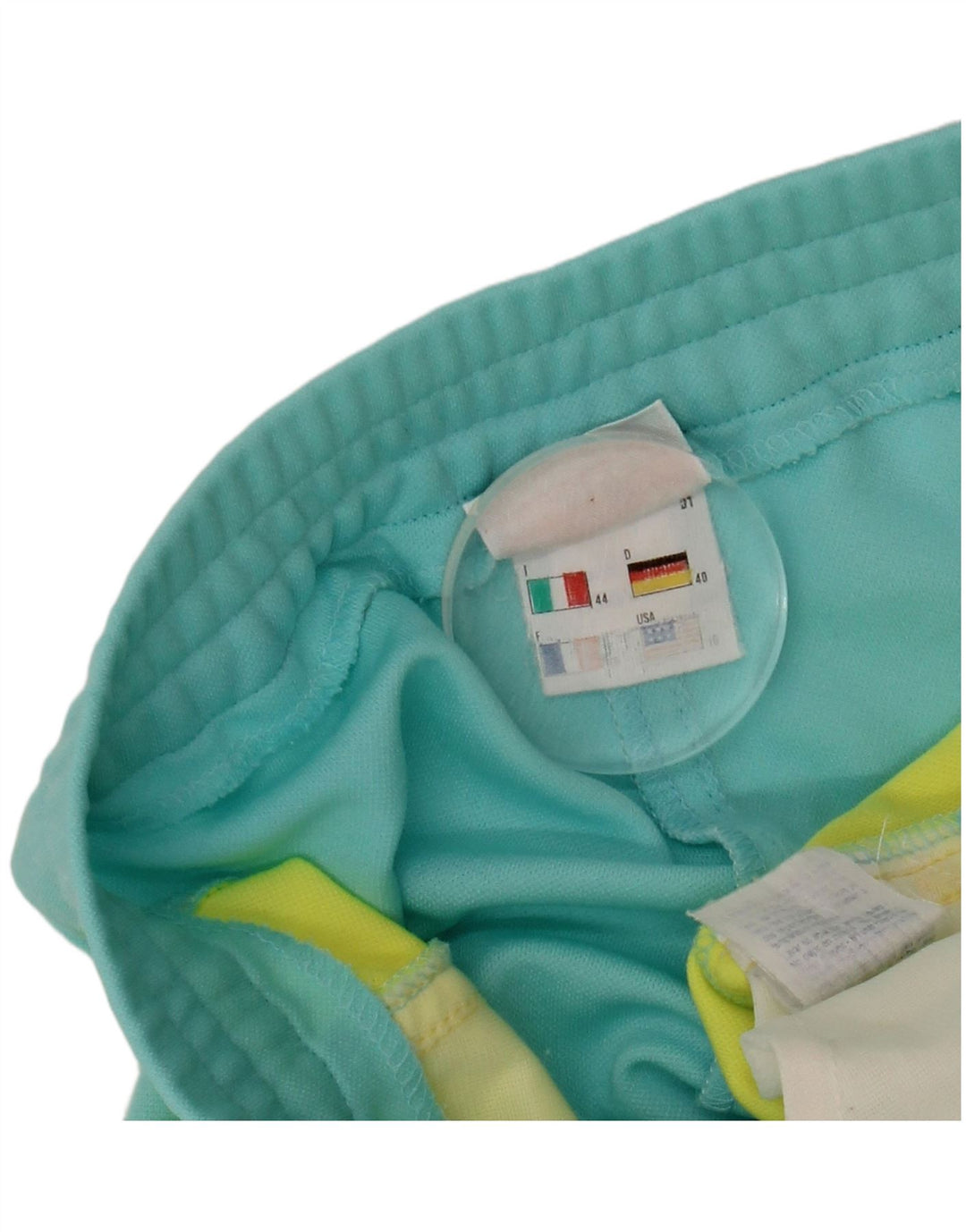 Pantaloncini casual da donna ELLESSE IT 44 Medium W32 Blu Colourblock Poliestere