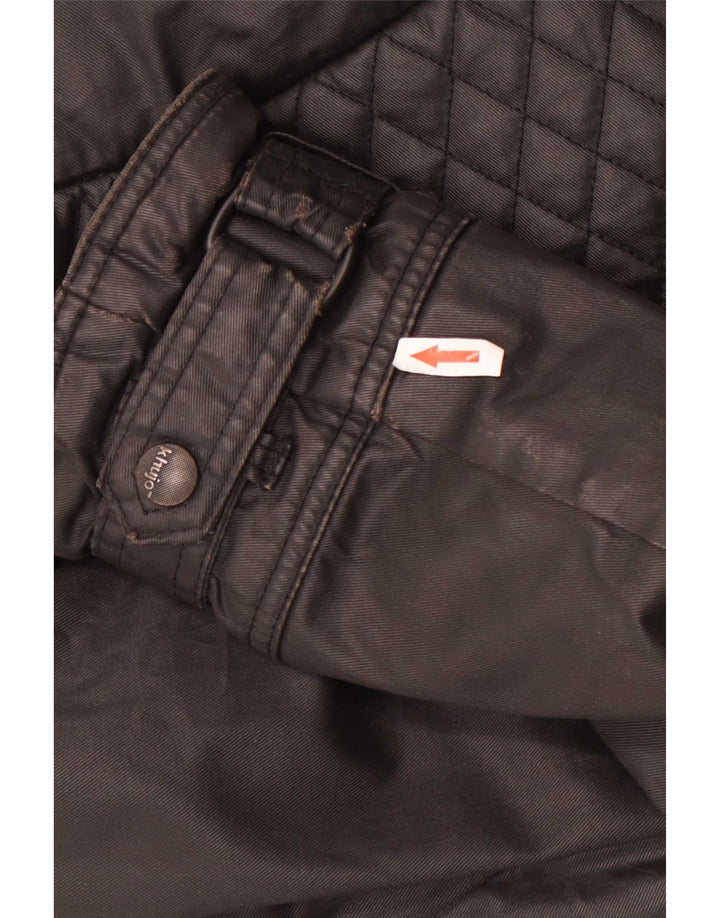 Trench da donna KHUJO UK 18 XL poliestere nero