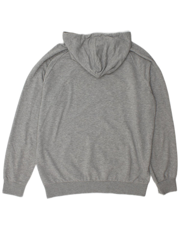 Felpa con cappuccio grafica da uomo Hummel XL Poliestere chiazzato grigio