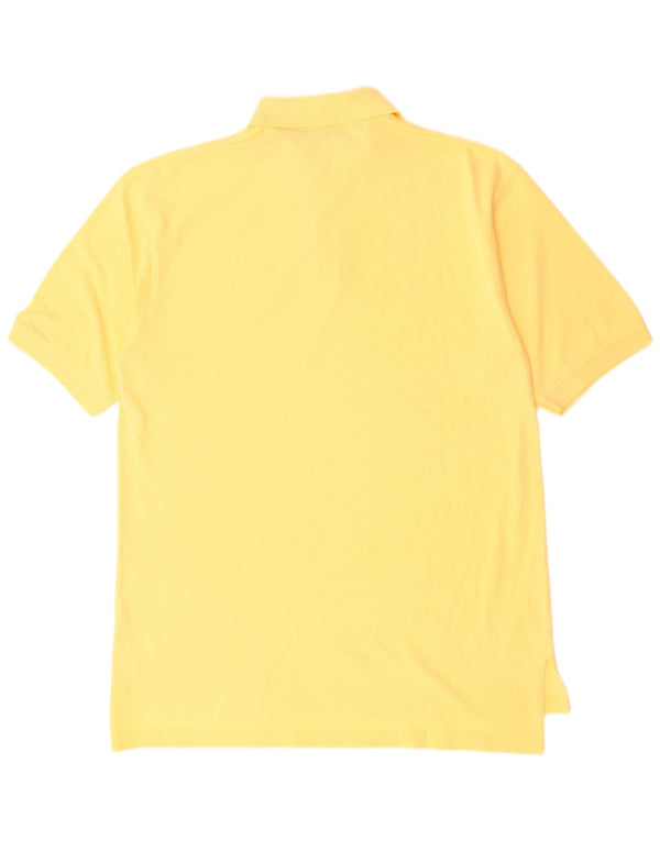 B.D. Polo da uomo Baggies grande in cotone giallo