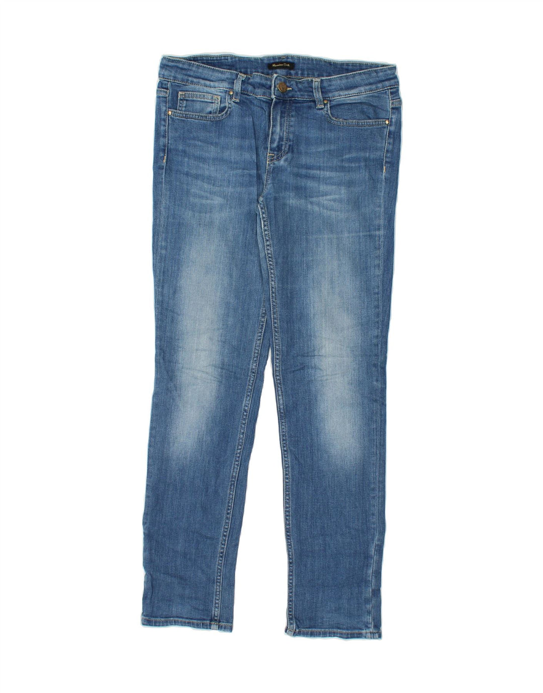 MASSIMO DUTTI Womens Slim Jeans EU 40 Medium W32 L30 Blue Vintage Massimo Dutti and Second-Hand Massimo Dutti from Messina Hembry 