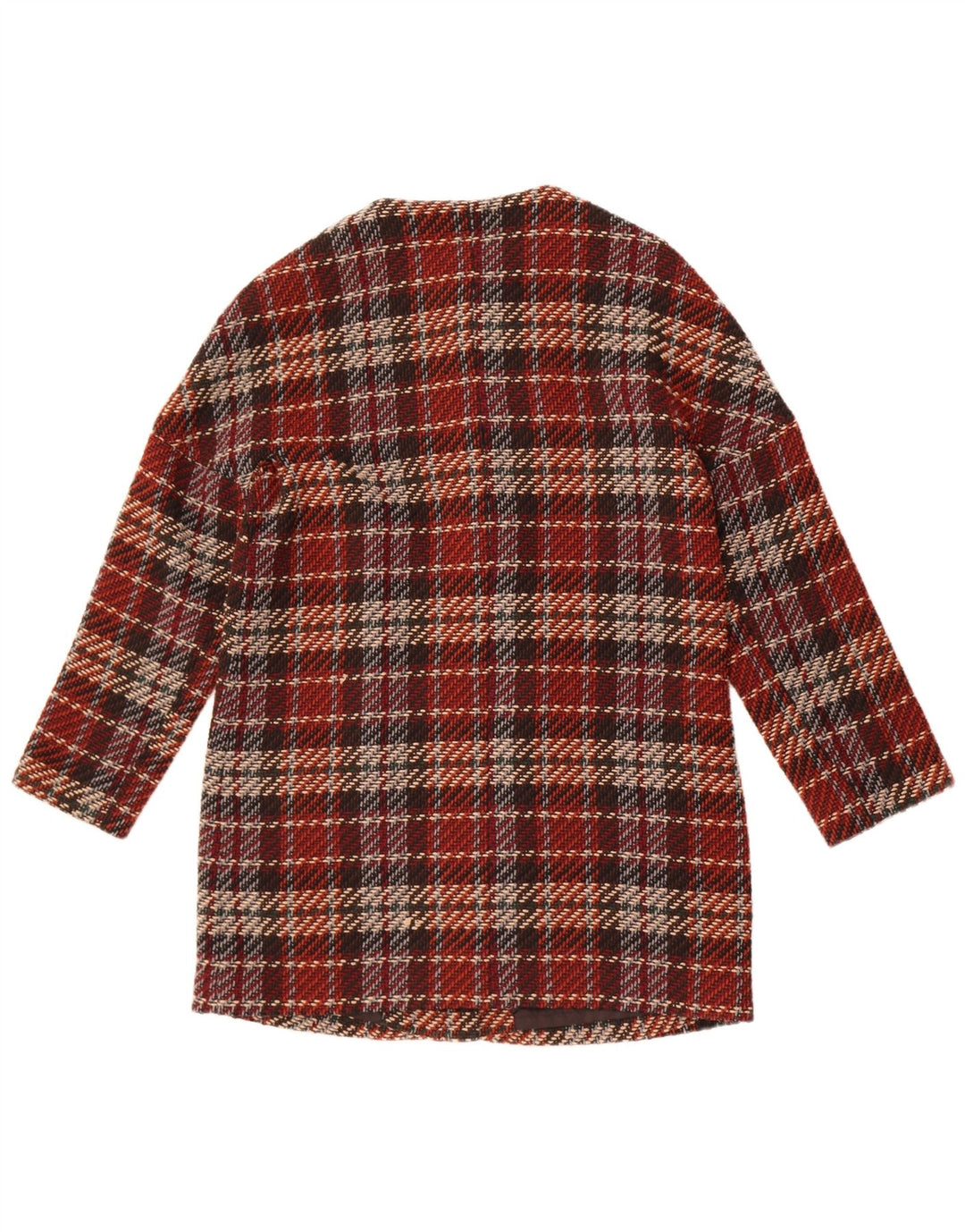 Soprabito da donna Esprit UK 12 medio bordeaux a quadri