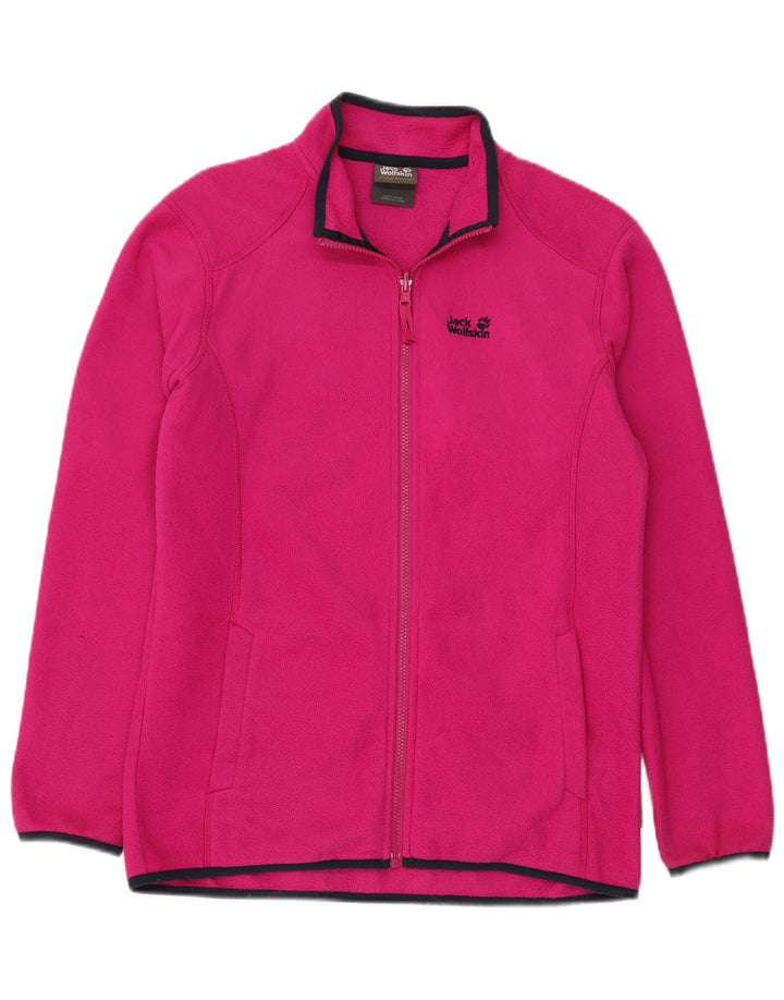 Giacca in Pile Bambina JACK WOLFSKIN 15-16 Anni Poliestere Rosa