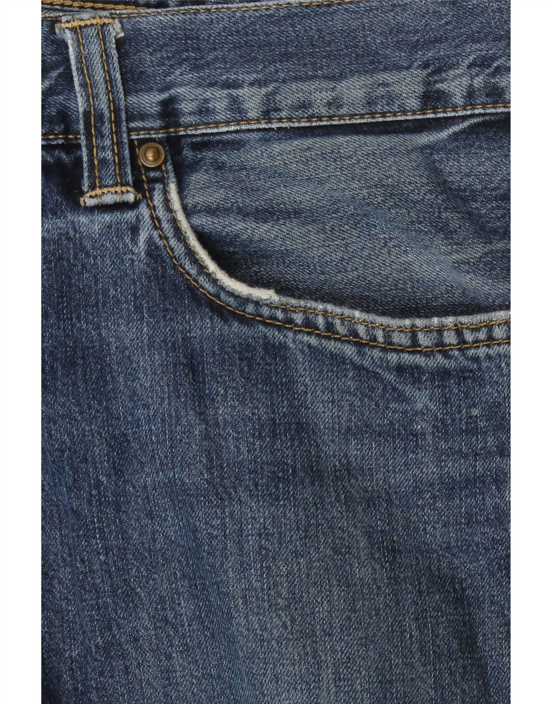 Jeans dritti da uomo Carhartt W34 L34 cotone blu