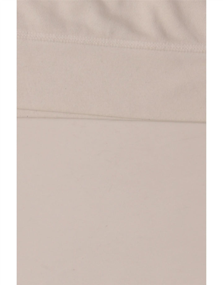 Felpa oversize da donna LEVI'S UK 10 piccola in cotone bianco