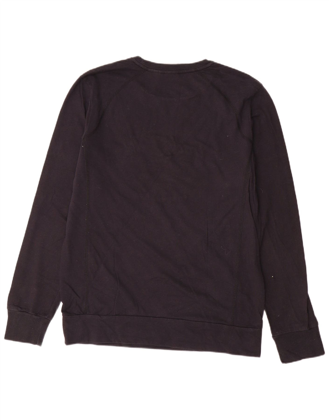 Felpa grafica da uomo NIKE Maglione UK 42/44 Grande cotone nero