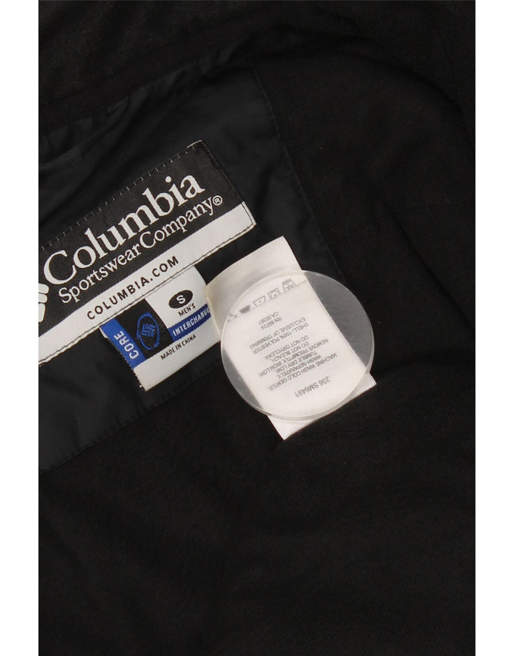 Giacca imbottita Columbia Interchange da uomo UK 36 Small Poliestere nero