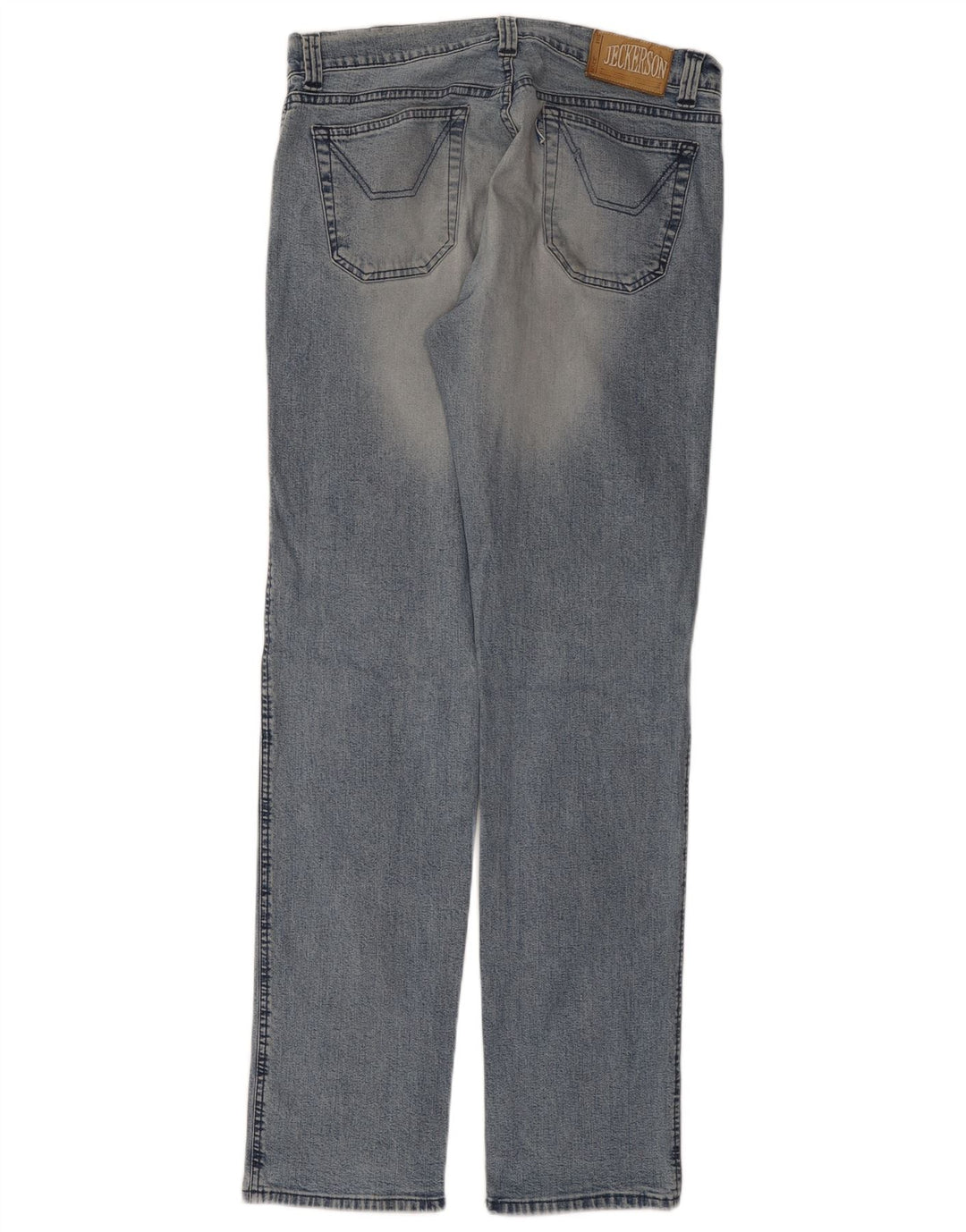 Jeans dritti da uomo Jeckerson W34 L33 cotone blu