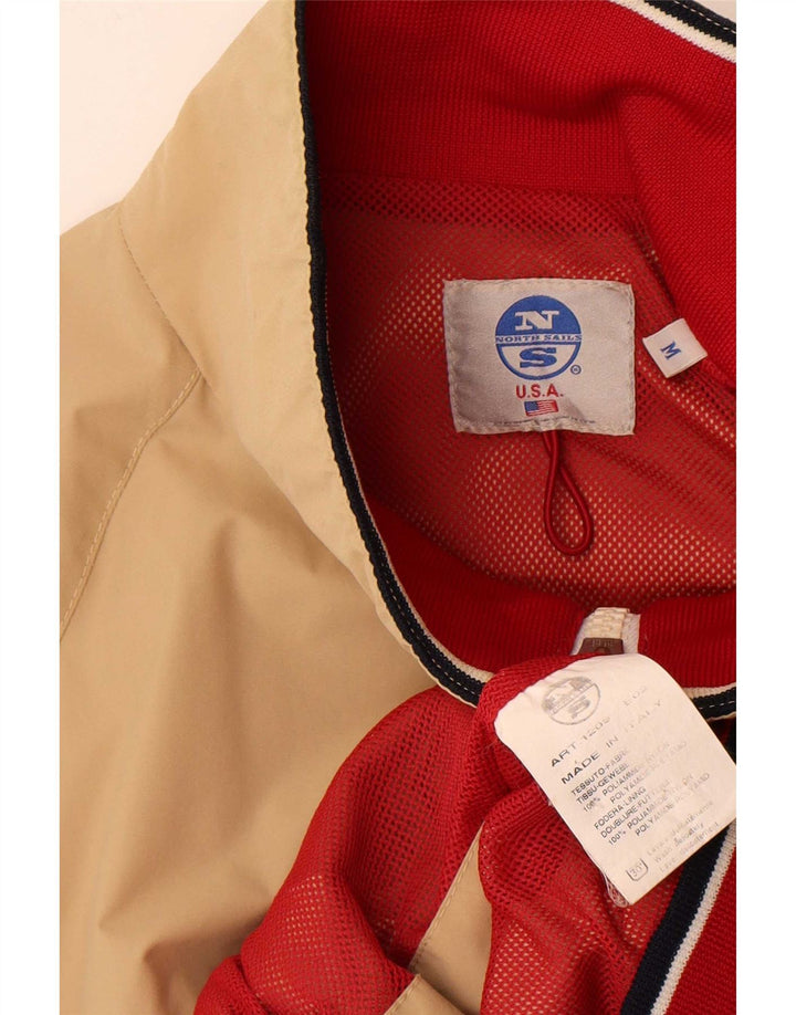 Giubbotto bomber da uomo North Sails UK 38 Poliammide color block beige medio