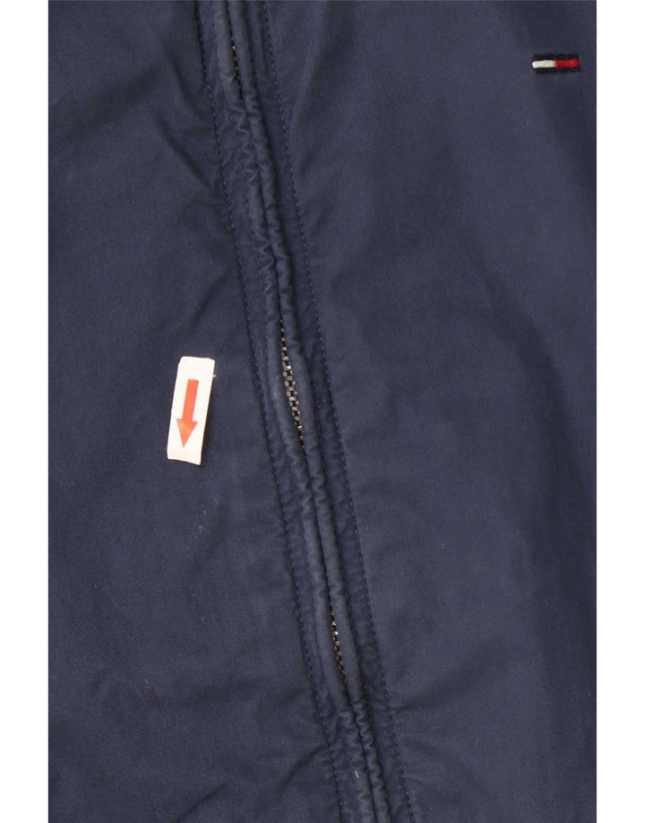 Giubbotto bomber da uomo Tommy Hilfiger UK 42 XL cotone blu navy