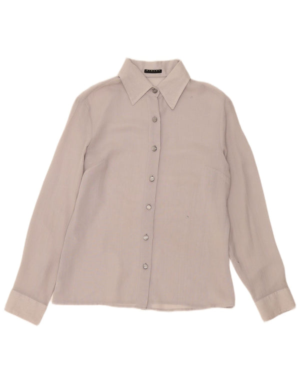 Camicia da donna Sisley UK 14 Grigio medio