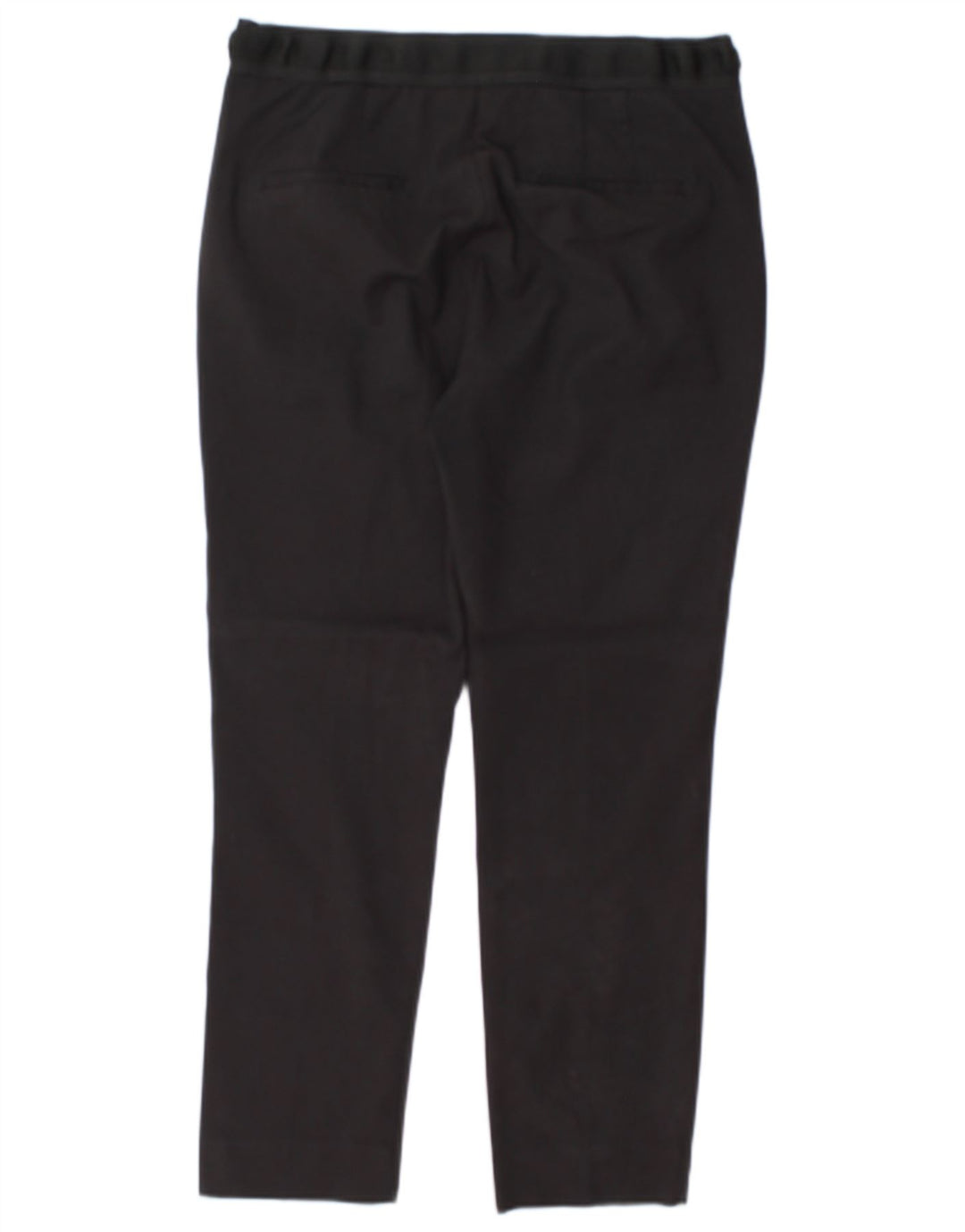 Pantaloni casual slim da donna ZARA grandi W32 L26 neri
