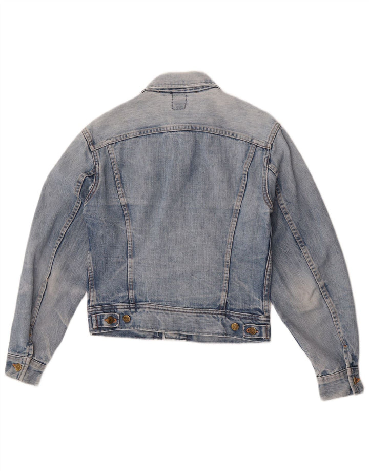 Giacca in denim corta da donna Lee UK 12 Blu medio