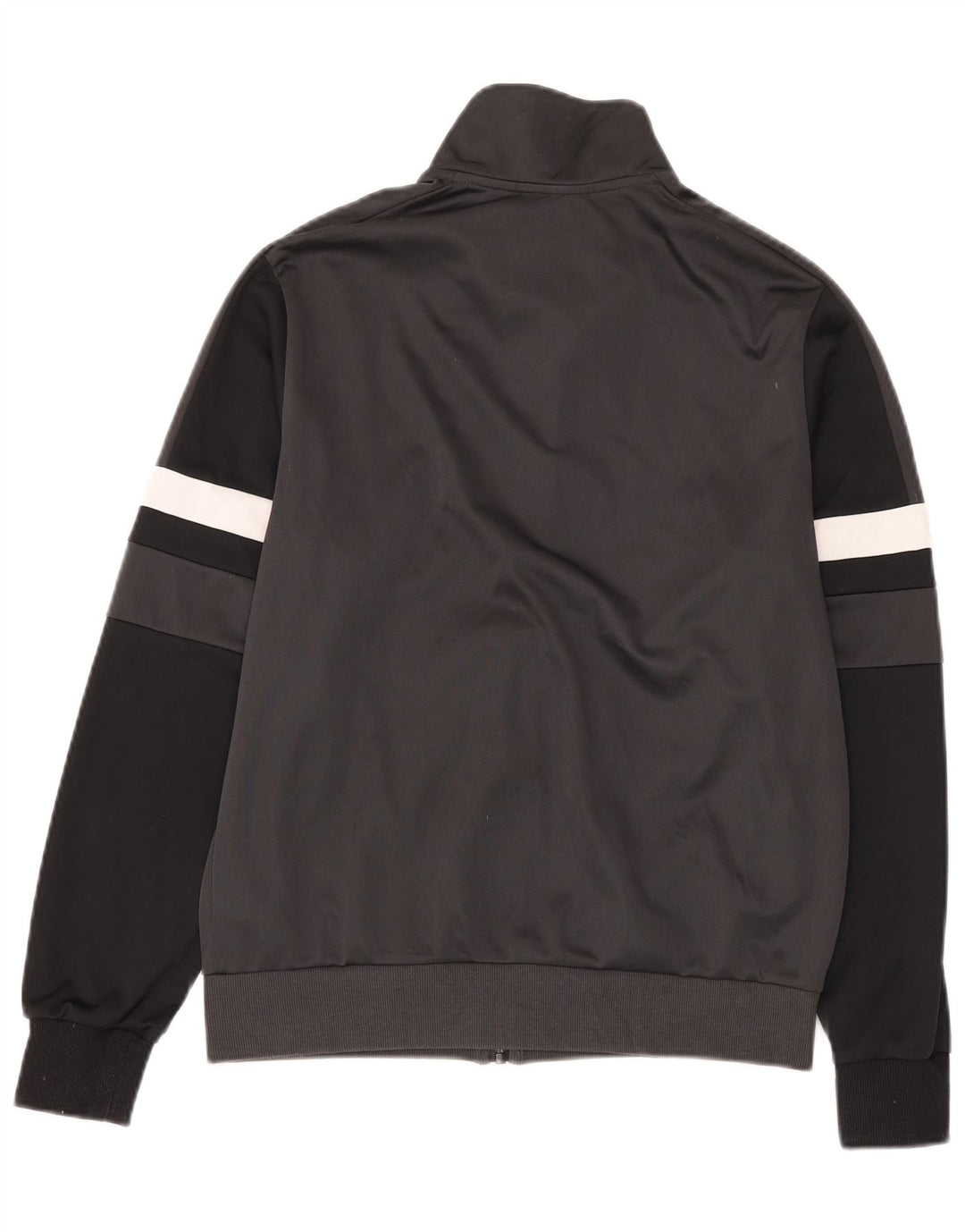Giacca da ginnastica da uomo Lotto Small in poliestere color block nero