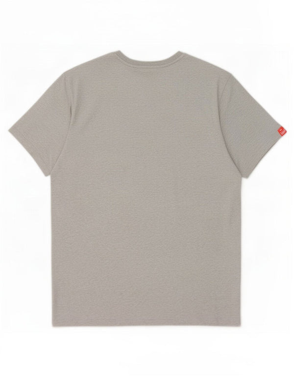 T-shirt da uomo Superdry Top 4XL cotone chiazzato grigio