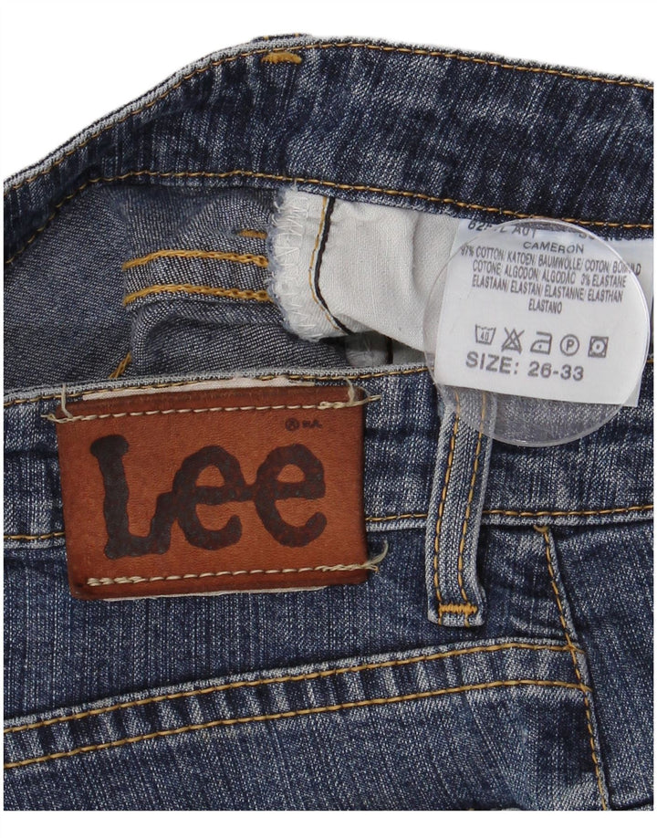 Jeans LEE Cameron Capri da donna W26 L22 in cotone blu
