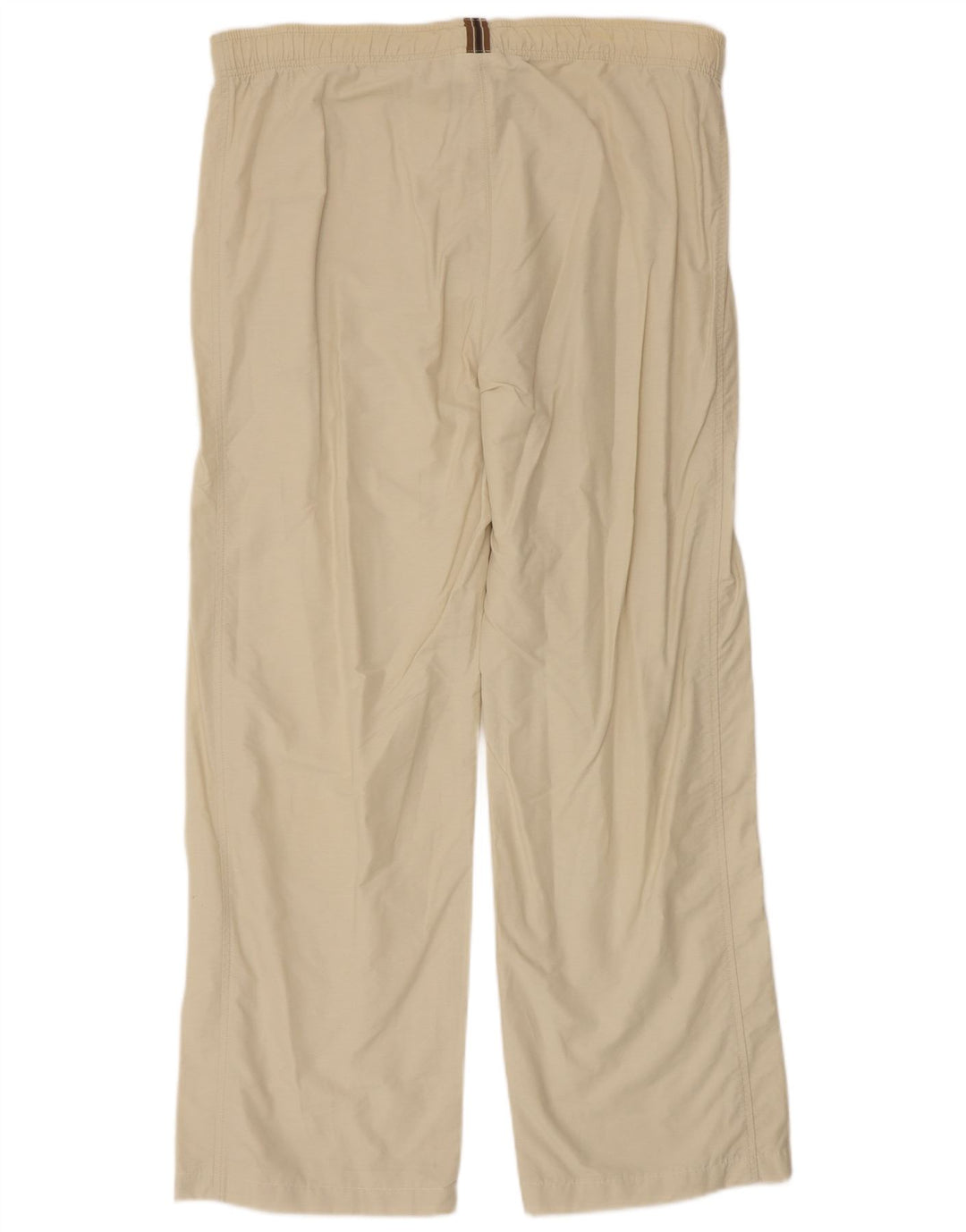 CHAMPION Pantaloni casual dritti da uomo grandi W36 L29 cotone bianco sporco