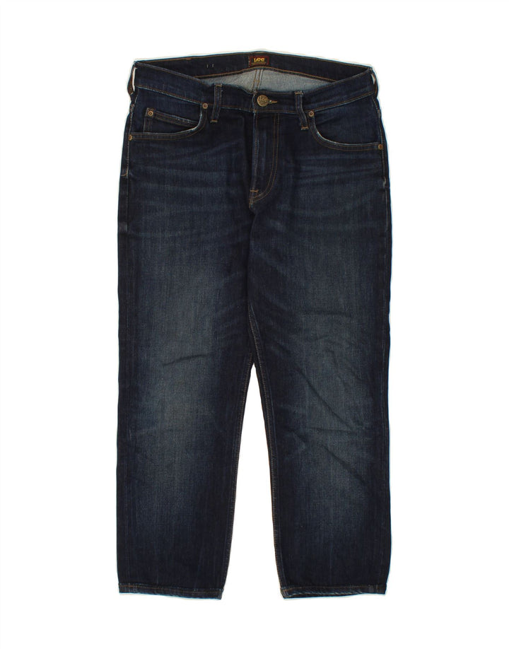 LEE Mens Rider Capri Jeans W31 L23  Navy Blue Cotton Vintage Lee and Second-Hand Lee from Messina Hembry 