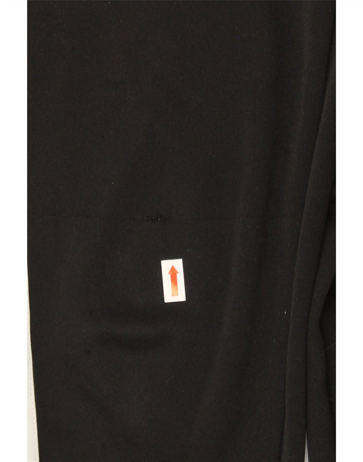 ADIDAS Boys Tracksuit Trousers 11-12 Years Large Black Polyester Vintage Adidas and Second-Hand Adidas from Messina Hembry 