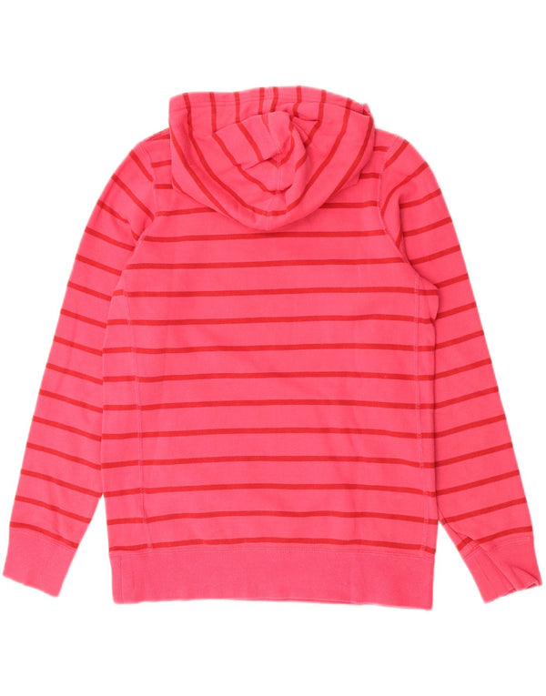 Felpa con cappuccio Nike per ragazze 13-14 anni XL in cotone a righe rosa