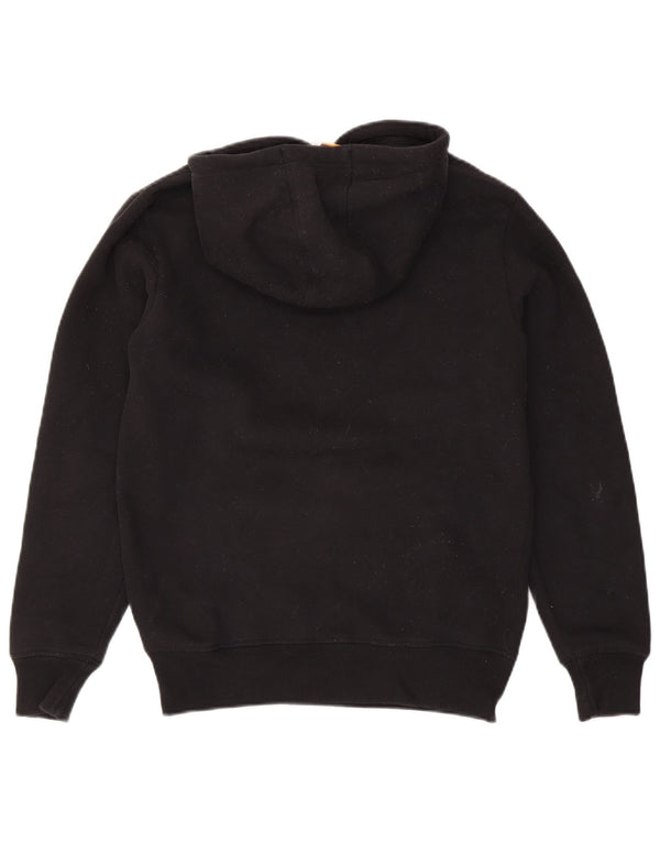 Felpa con cappuccio grafica da uomo Ellesse piccola in cotone nero