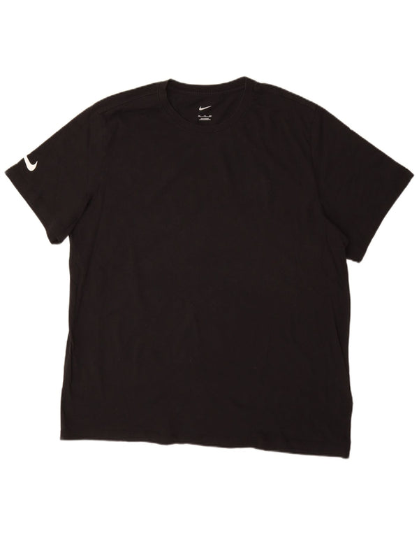 T-shirt da uomo NIKE Top 2XL cotone nero