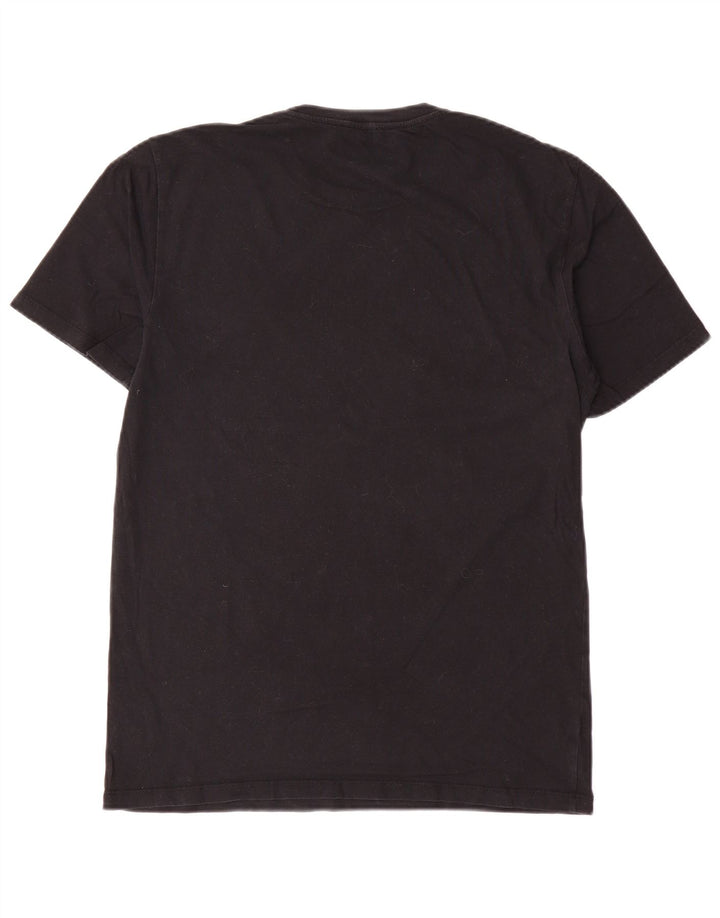 T-shirt da uomo Reiss Top media nera