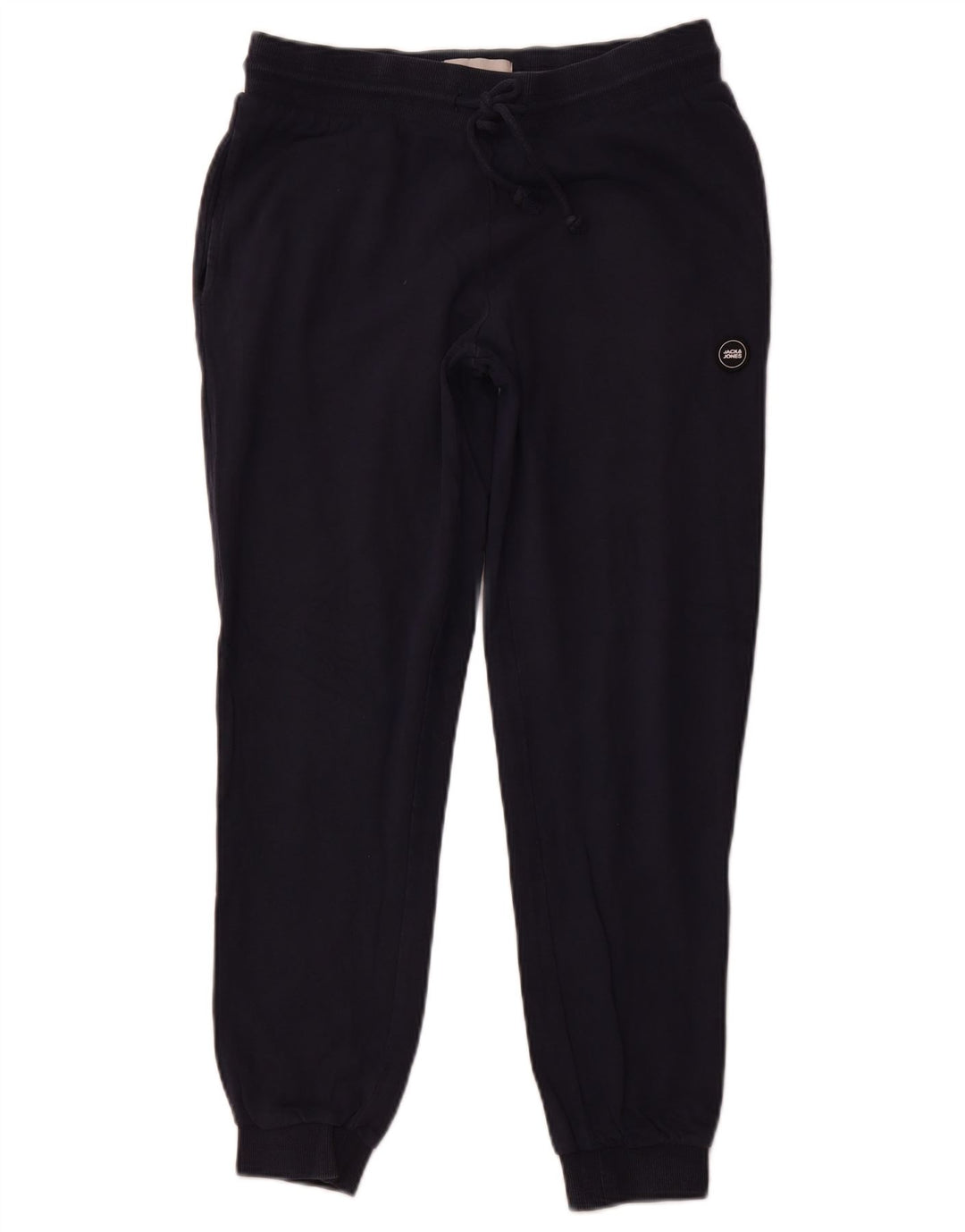 JACK & JONES Pantaloni da tuta da uomo Joggers piccoli in cotone blu navy
