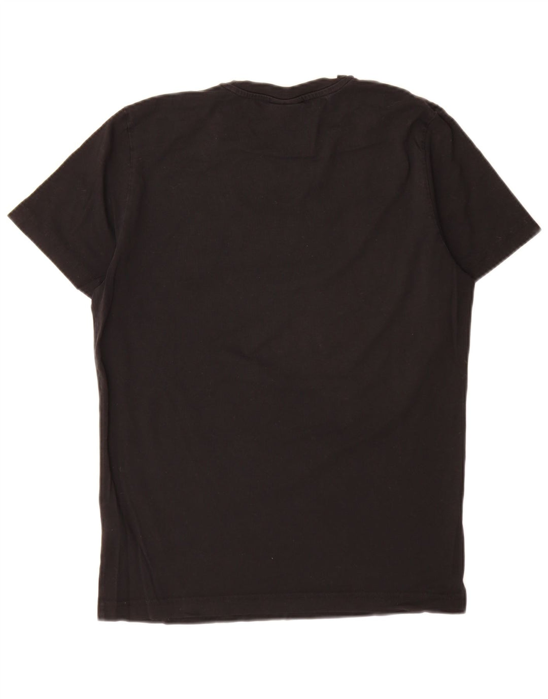 T-shirt grafica da uomo Diesel Top piccola in cotone nero