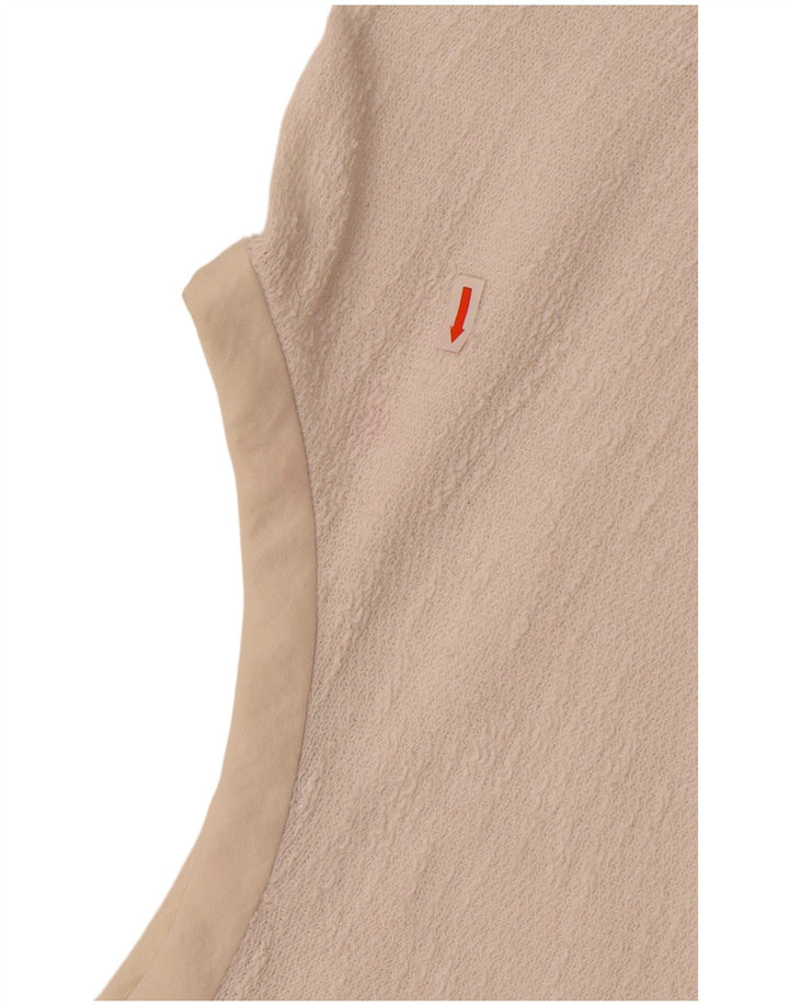 T-shirt oversize da donna Zara UK 16 grande bianca