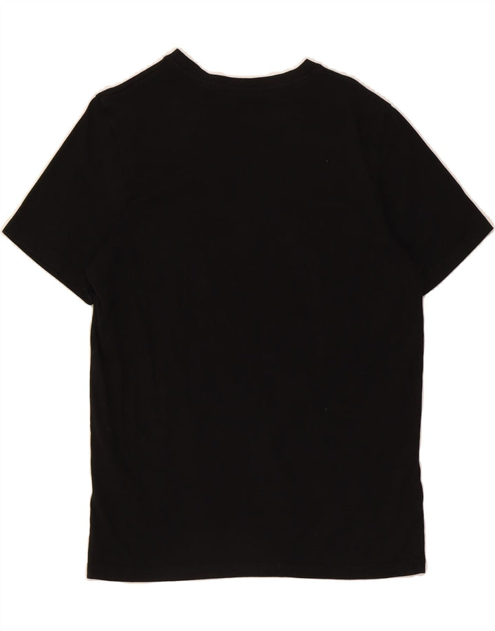 JACK & JONES Mens Graphic T-Shirt Top Large Black Cotton Vintage Jack & Jones and Second-Hand Jack & Jones from Messina Hembry 
