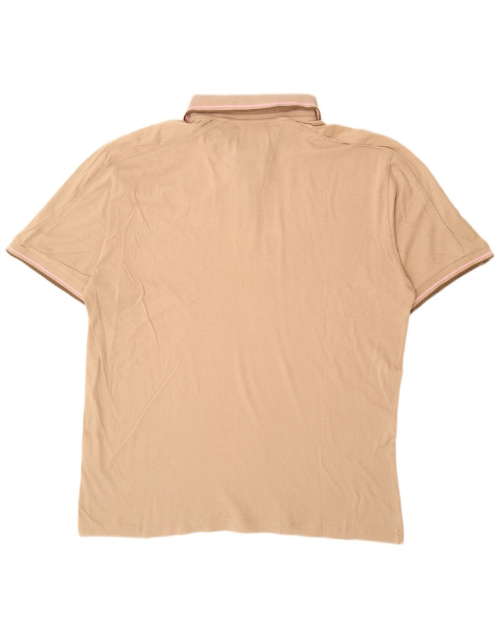 Polo da uomo CHAMPION 2XL in cotone beige