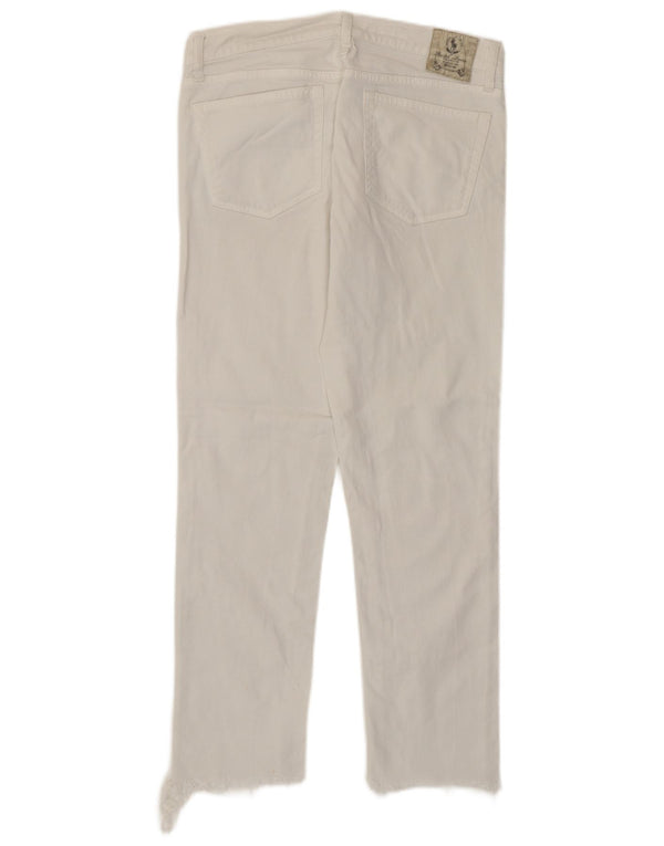 Jeans skinny da donna Ralph Lauren W30 L26 cotone bianco