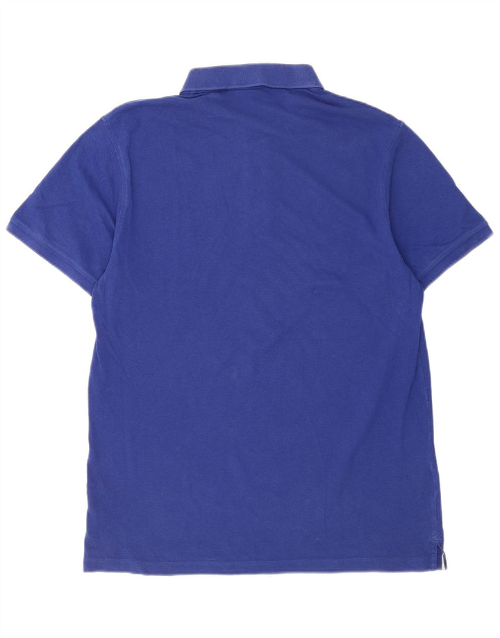 Polo da uomo Gant grande in cotone blu