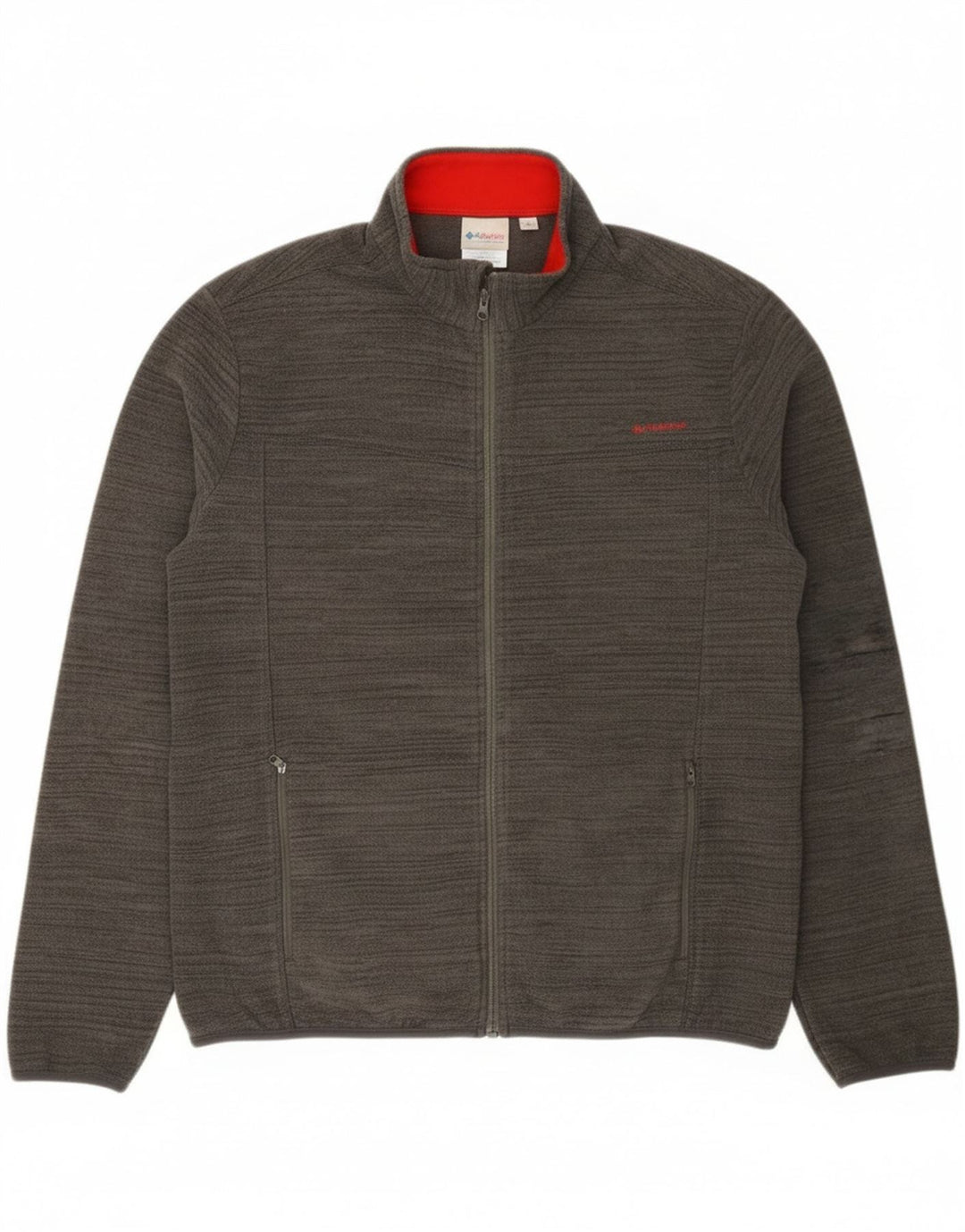 Giacca in pile da uomo Decathlon UK 42 XL grigia