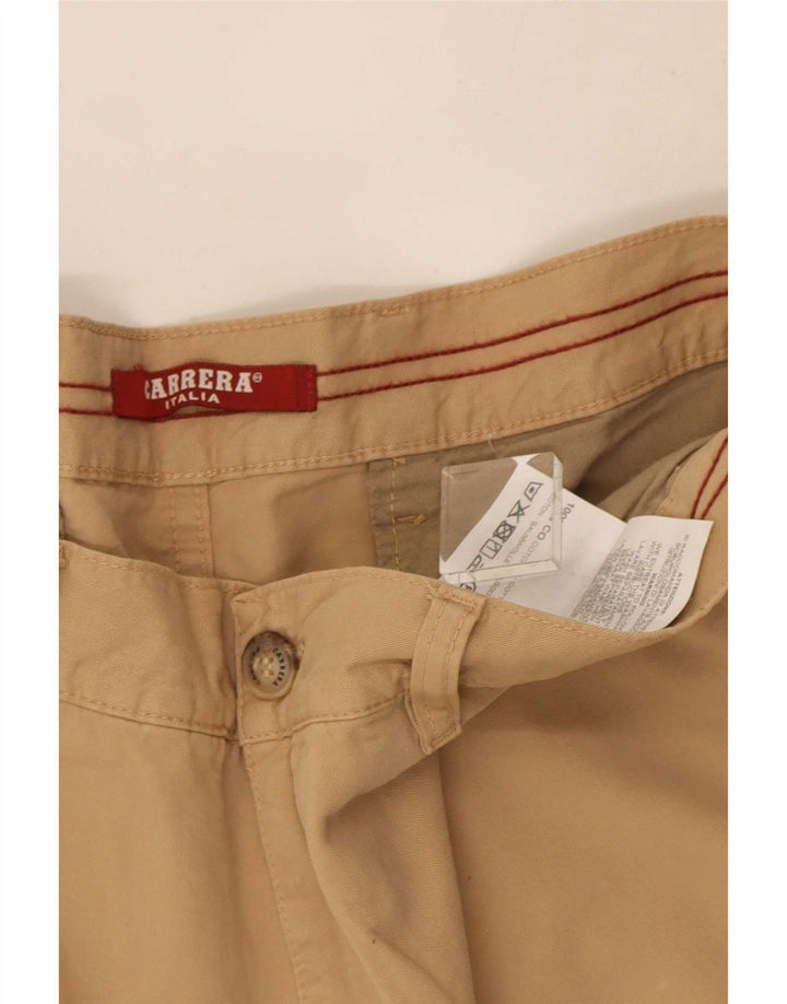 Carrera Uomo 618 Pantaloncini cargo W34 Large Beige Cotton