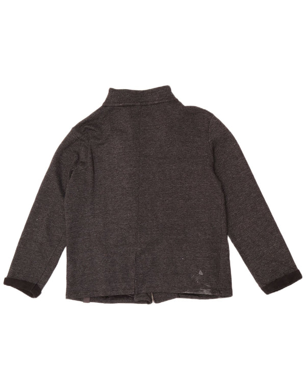 Giacca da tuta oversize da donna Freddy UK 10 piccola in cotone grigio