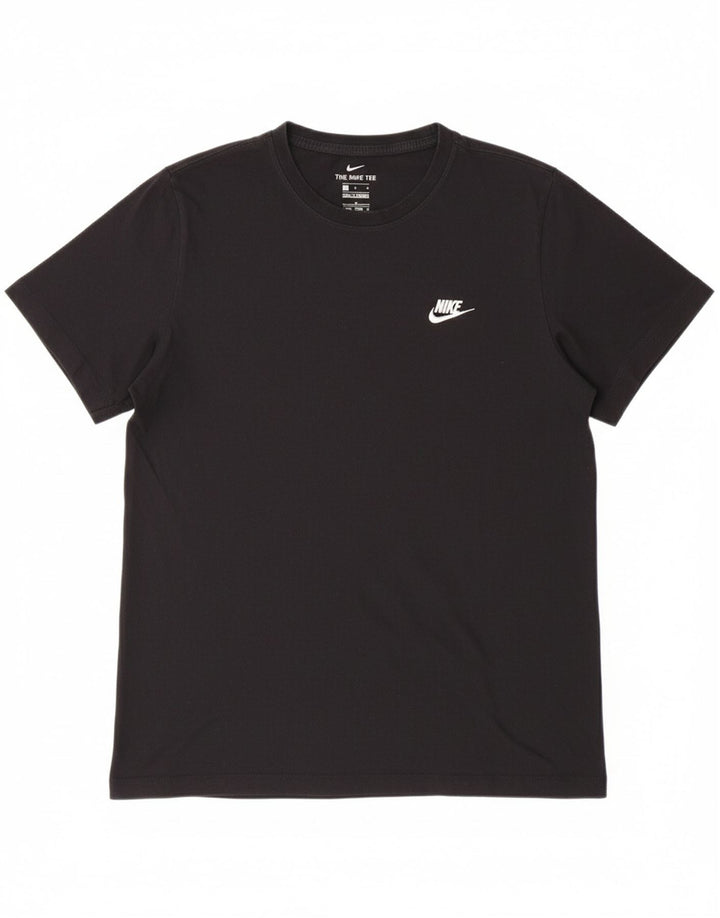 NIKE Womens T-Shirt Top Large Black Cotton Vintage Nike and Second-Hand Nike from Messina Hembry 