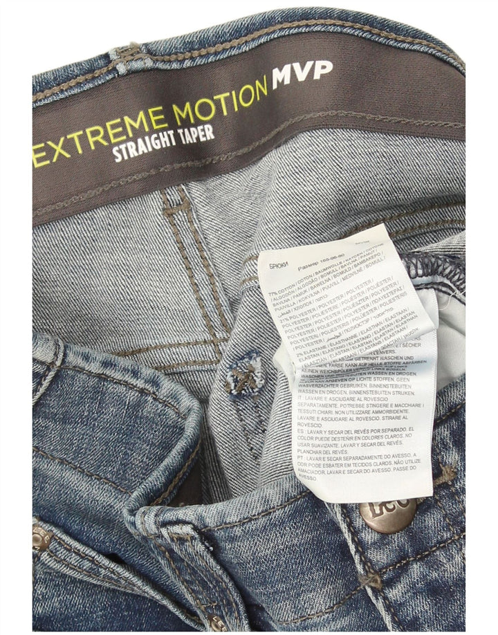 Jeans dritti affusolati Flex da uomo Lee W32 L30 cotone blu
