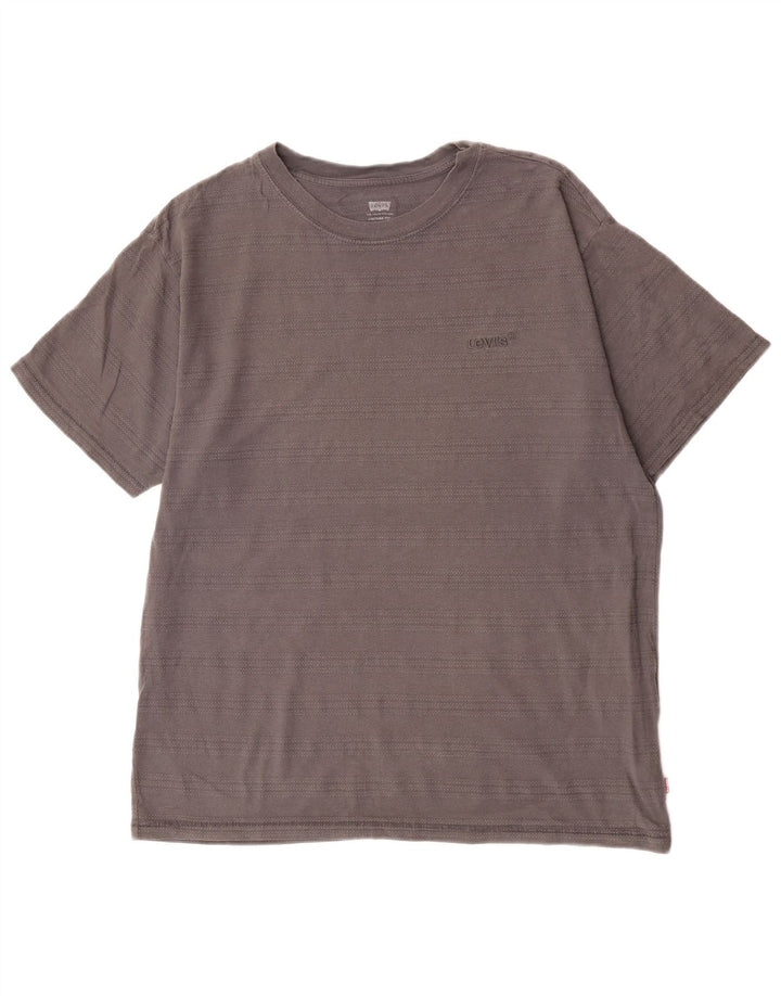 T-shirt Levi's da uomo vintage fit piccola in cotone grigio